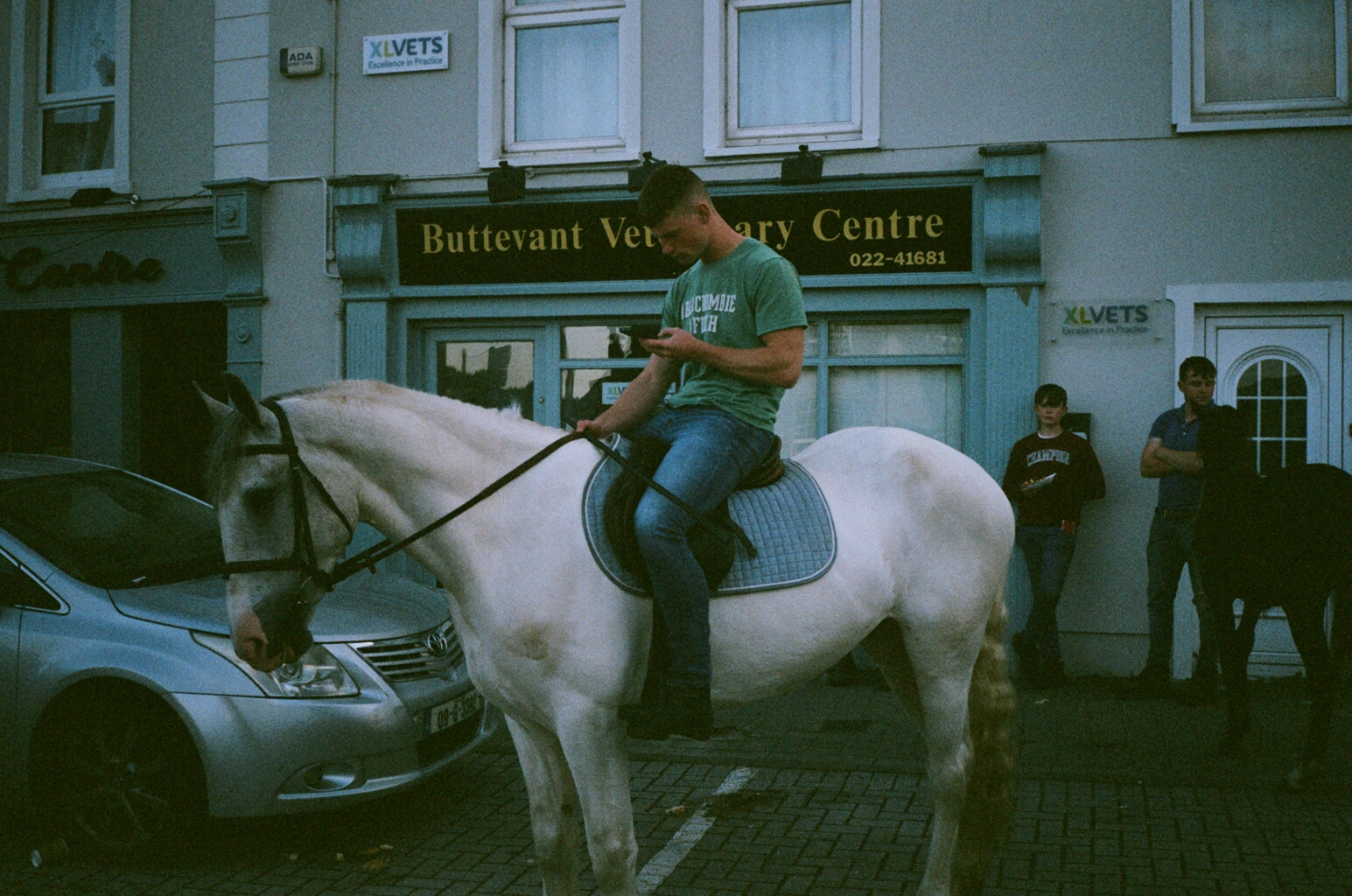 A quiet moment in the saddle